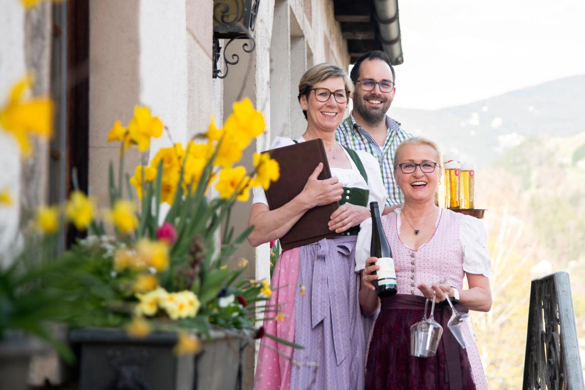 Gasthof Loewen Schruns Bagian luar foto